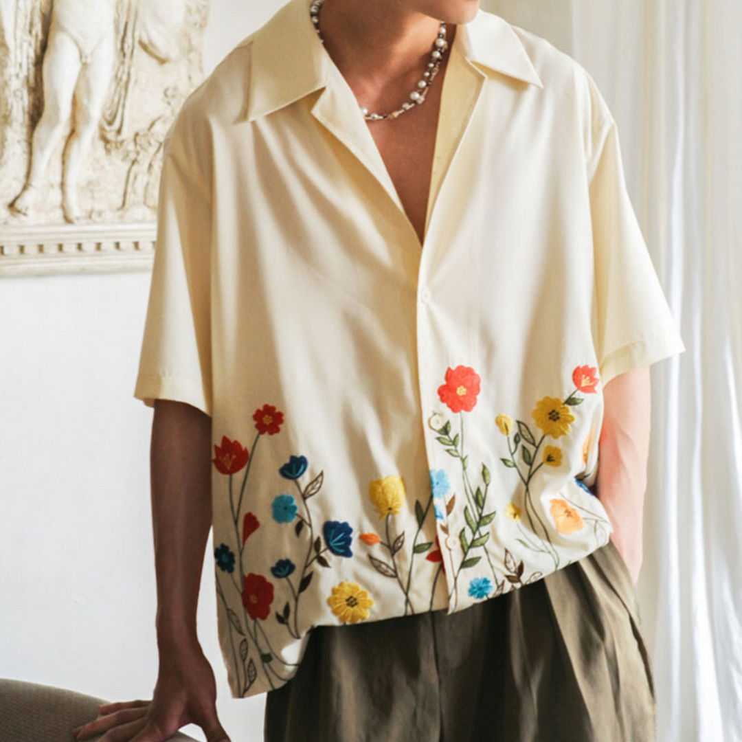 Levoire | Chemise pour homme à fleurs