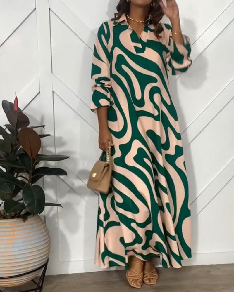Levoire | Robe Élégante À Manches Longues Pour L'Automne