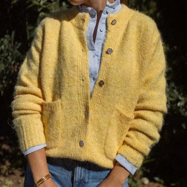 Levoire | Cardigan Takki Jaune clair