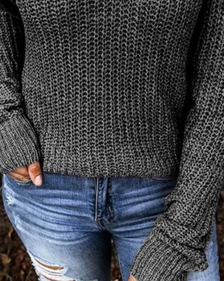 Levoire | Pull Avec Épaules Dégagées Et Coupe Confortable