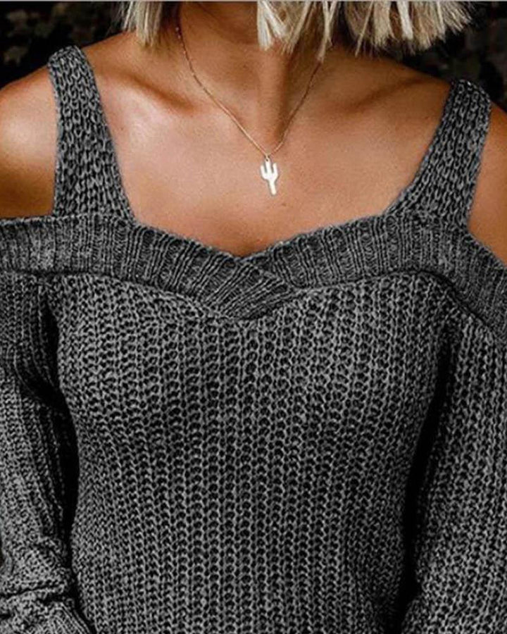 Levoire | Pull Avec Épaules Dégagées Et Coupe Confortable
