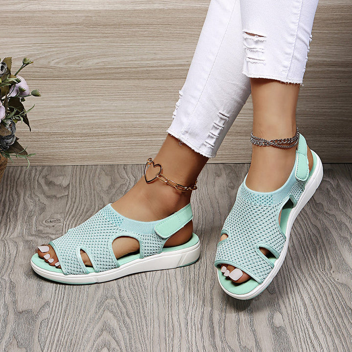 Levoire | Chaussures Plates Respirantes Ultra Légères Vert Clair