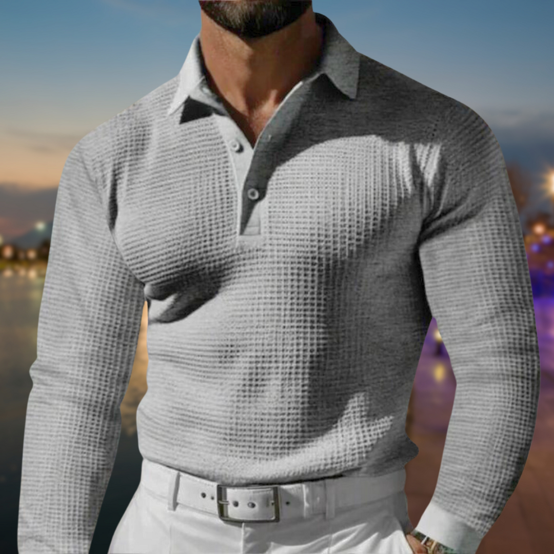 Levoire | Pull à col rond confortable Gris