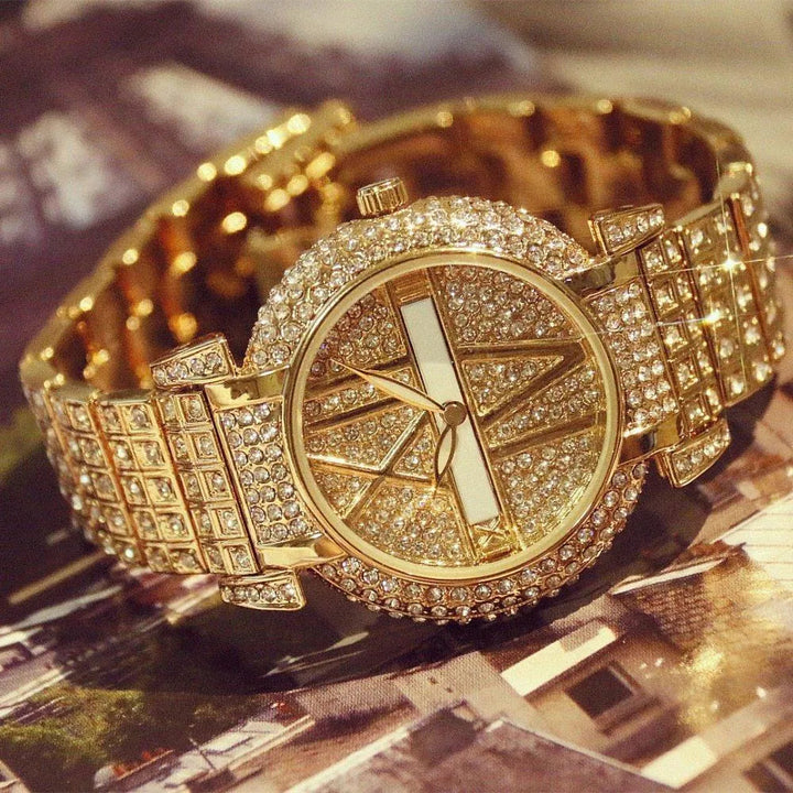 Levoire | Montre bracelet femme avec des diamants Or