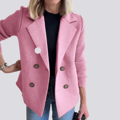 Levoire | Blazer Élégant Avec Manches En Tricot