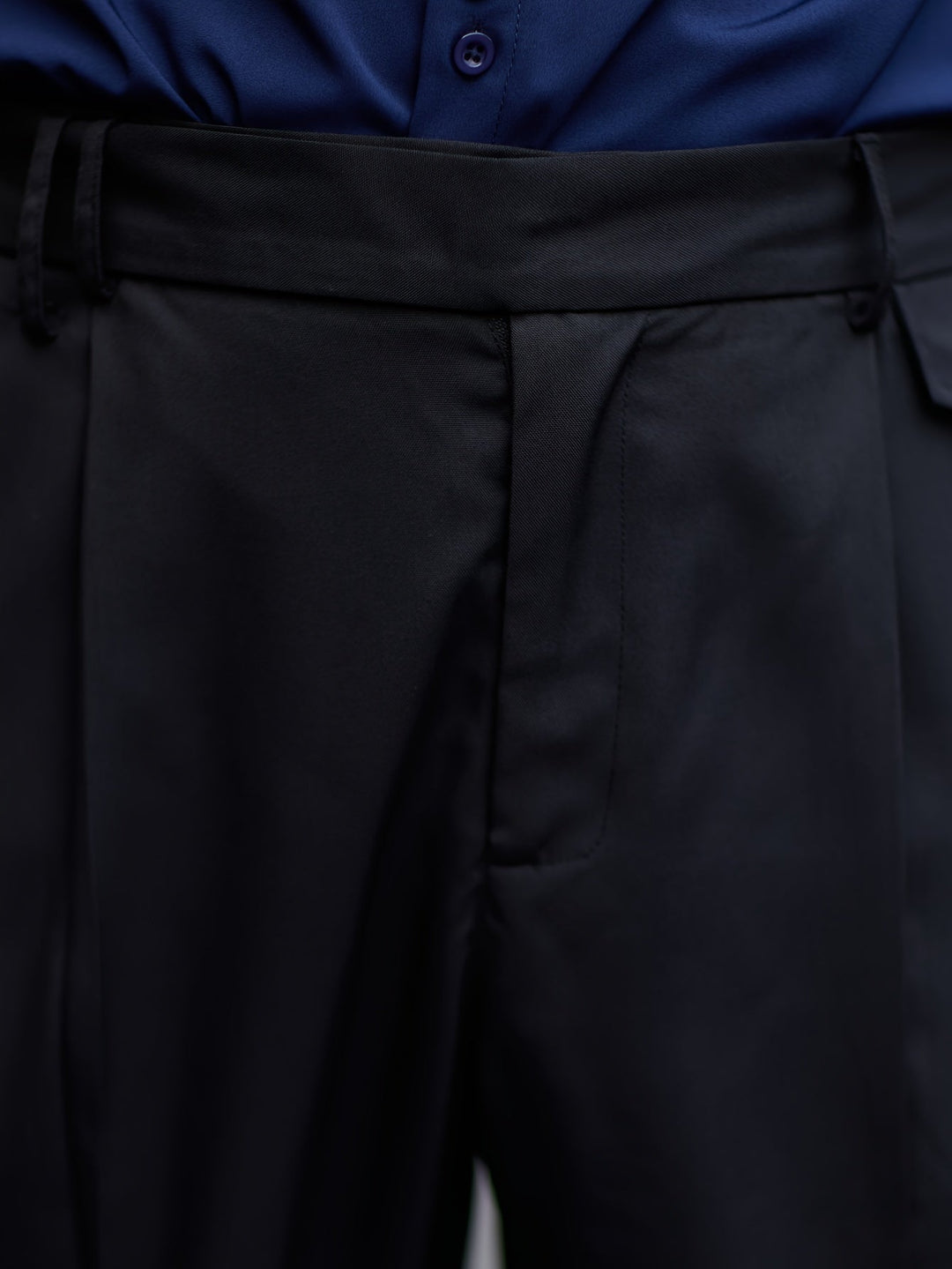 Levoire | Pantalons Pour Hommes Élégants En Polyester Confortable Au Design Uni