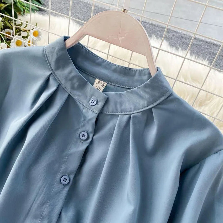 Levoire | Robe ajustée avec col montant