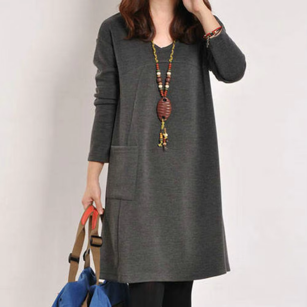 Levoire | Rento Midi Robe Boho Viehätteisellä Gris