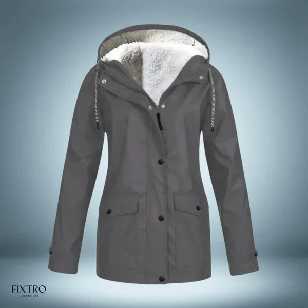 Levoire | Un Manteau De Pluie Imperméable De Rainista Gris