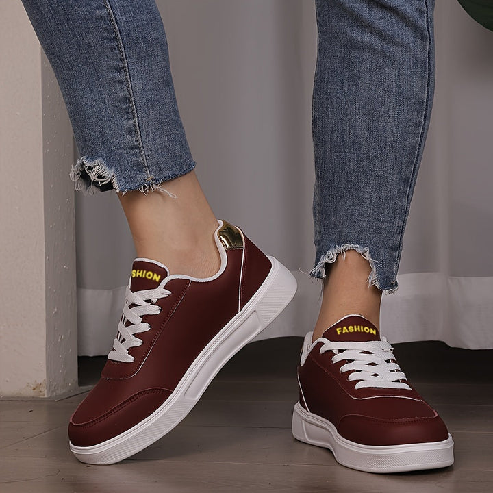 Levoire | Baskets À Plateforme Avec Lacets Marron