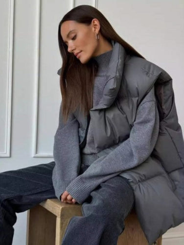 Levoire | Veste Puffer Sans Manches Pour Femmes Élégance Et Chaleur Essentielle Pour Cela