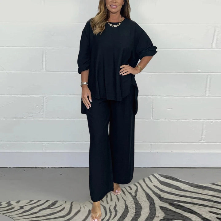 Levoire | Dames Lin Style Deux Pices Ensemble Noir