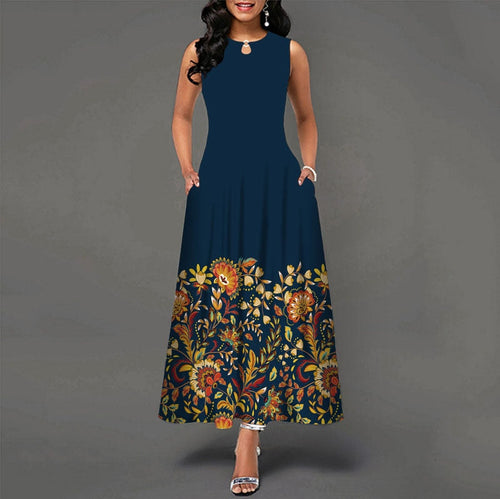Levoire | Robe Longue Sans Manches Pour Femme