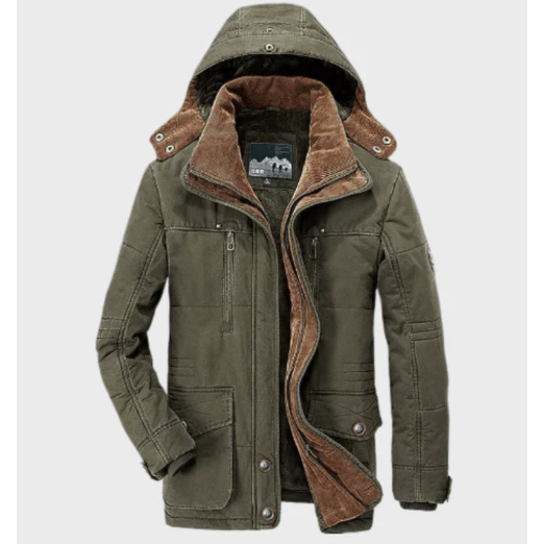 Levoire | Veste à manches longues avec capuche Vert