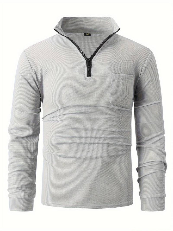 Levoire | Chemise À Manches Longues Avec Col Montant