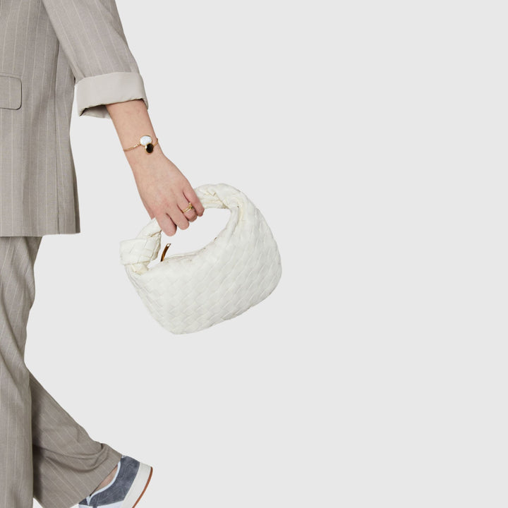 Levoire | Sac Mini Tissé Blanc