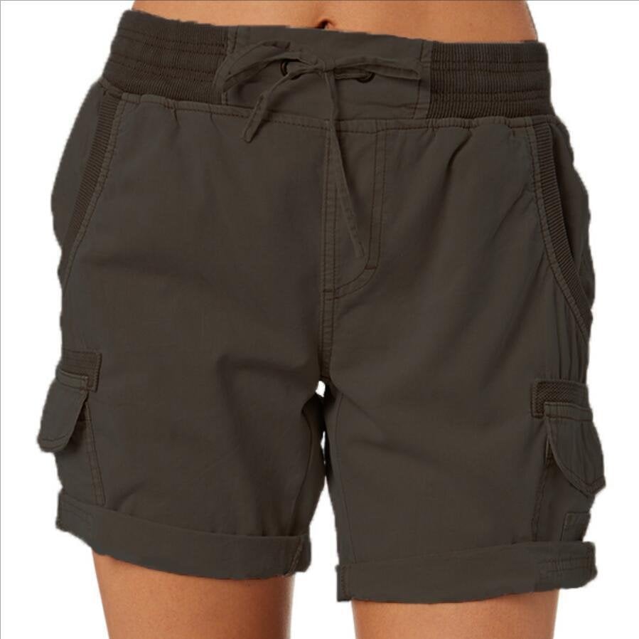 Levoire | Pantalons courts confortables Gris foncé