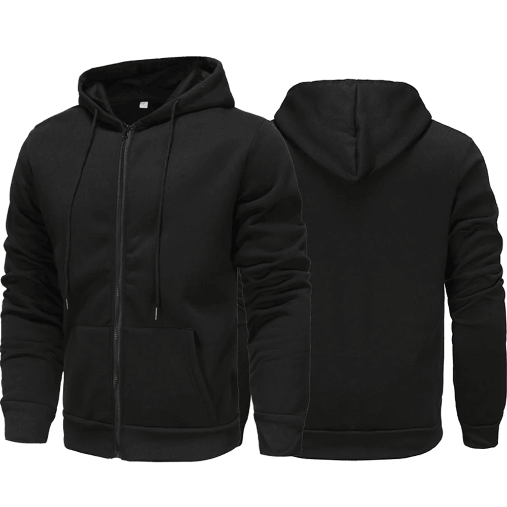 Levoire | Sweat À Capuche Classique Avec Capuche Contrastée Noir