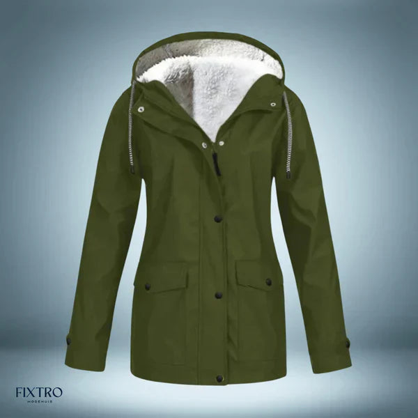 Levoire | Un Manteau De Pluie Imperméable De Rainista Vert