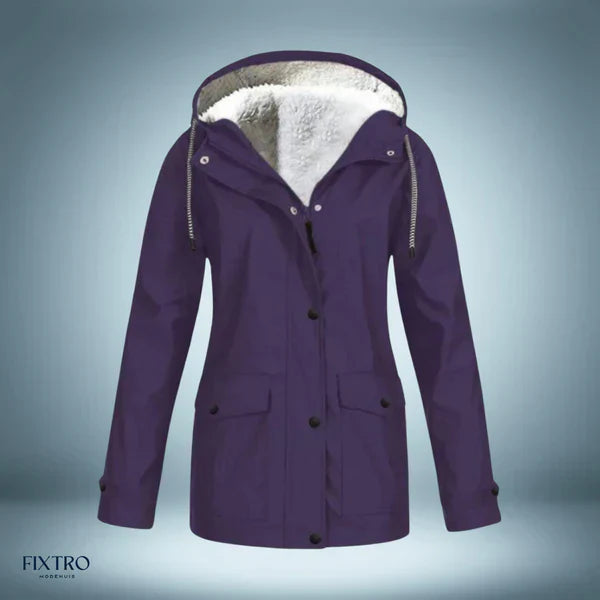 Levoire | Un Manteau De Pluie Imperméable De Rainista Lilas