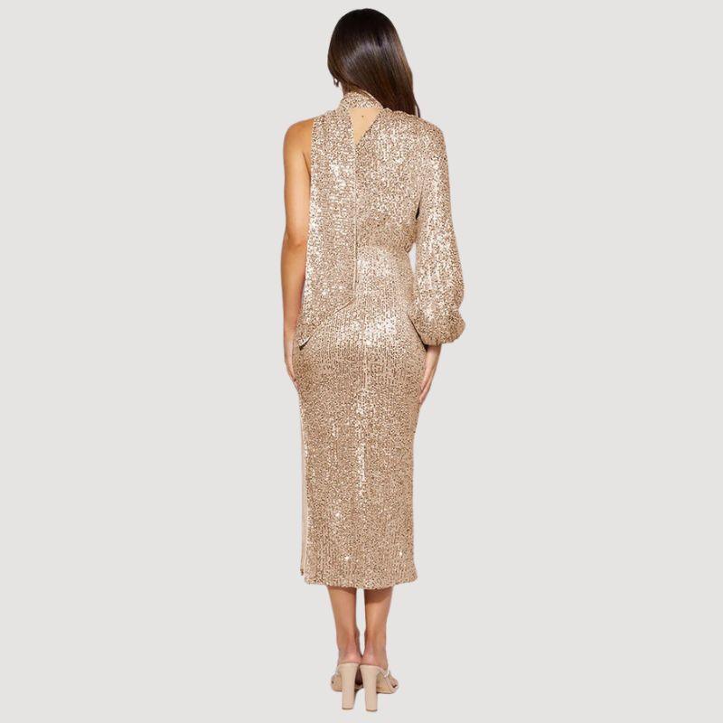Levoire | Épaule Robe En Diamant Asymétrique Pour Femmes