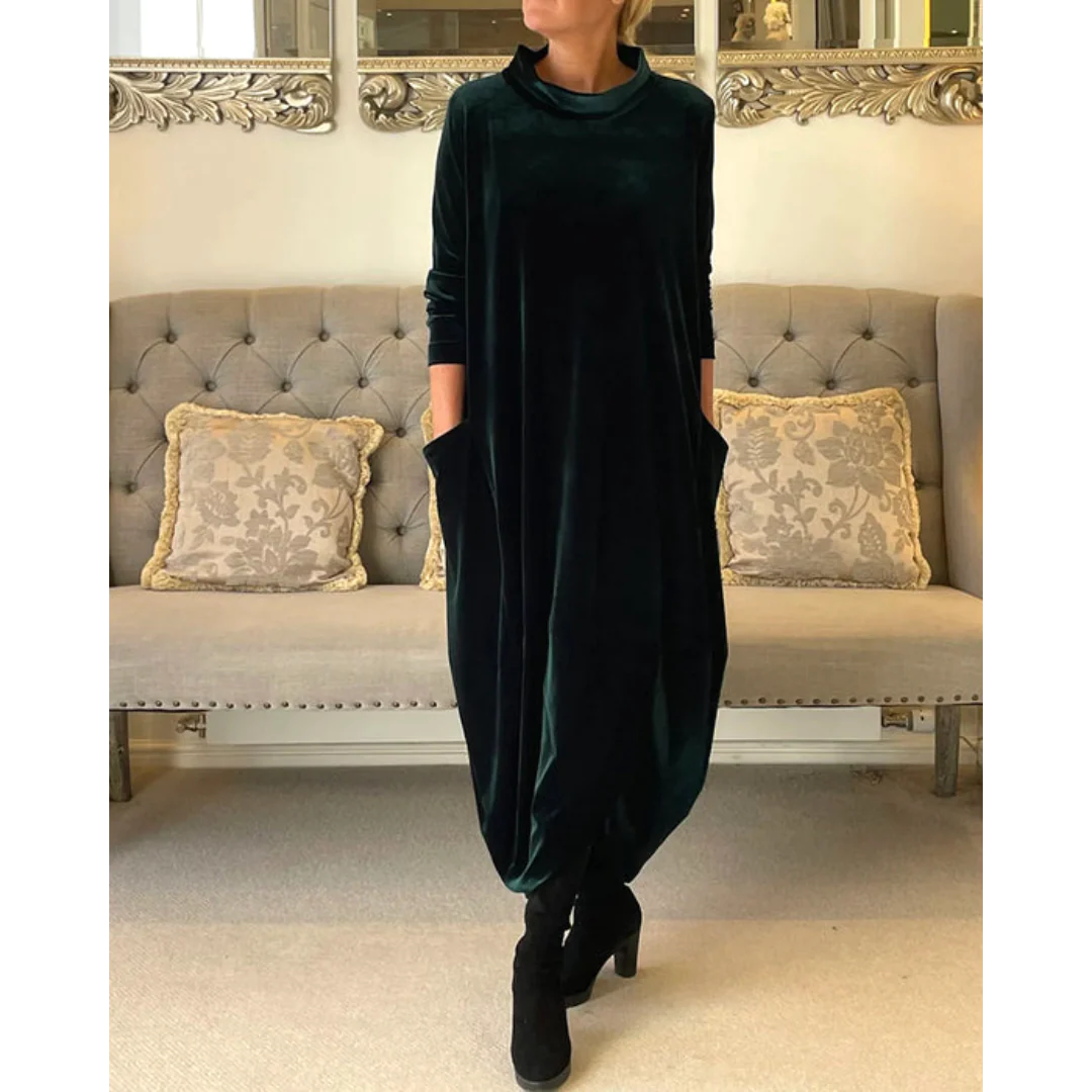 Levoire | Robe avec poches Vert