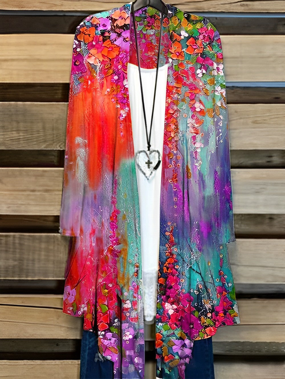 Levoire | Robe de femme décontractée avec peinture à l'huile 3
