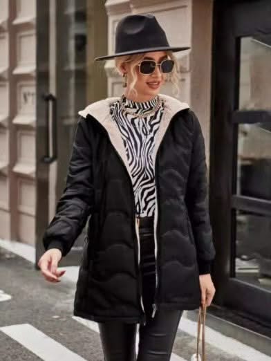 Levoire | Long Hoodie, Shaped, Lined With Fleece