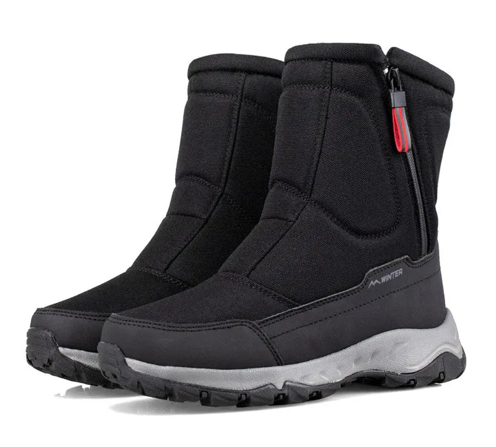 Levoire | Bottes De Neige Doublées Sans Glissière Avec Zip