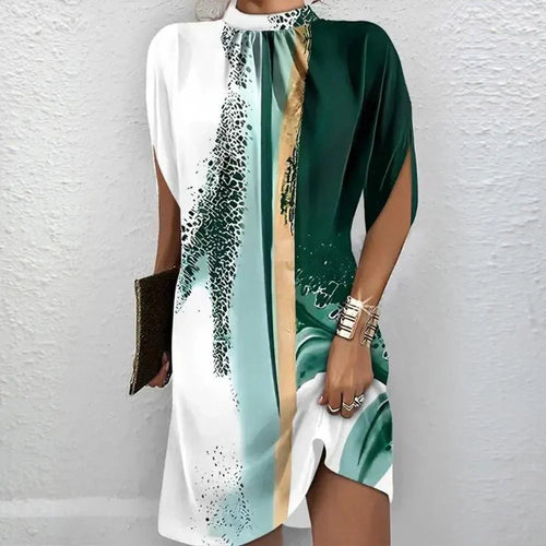 Levoire | Robe D'Été À Col En V Élégante Et Légère Robe De Loisirs