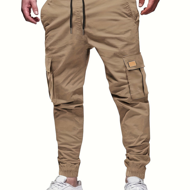 Levoire | Pantalons Cargo Confortables Pour Hommes Couleur kaki