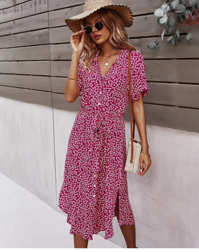 Levoire | Robe À Motif Floral Pour L'Été