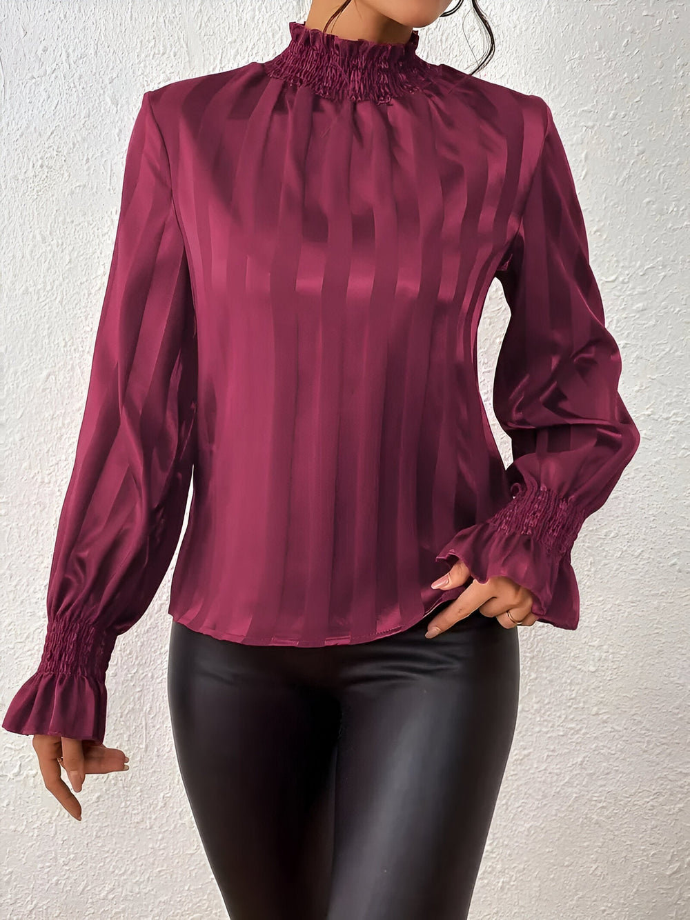 Levoire | Chemise Plissée Élégante
