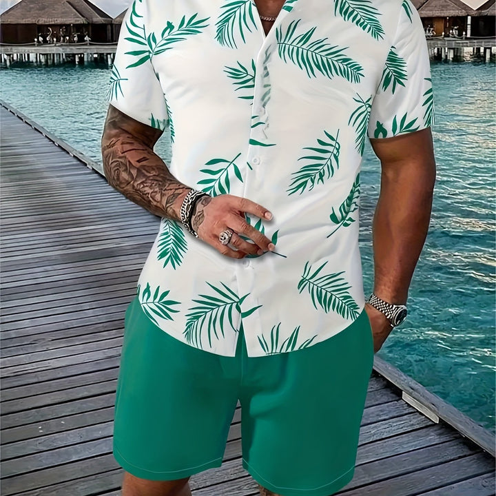 Levoire | Motifs Tropicaux Hommes Ensemble