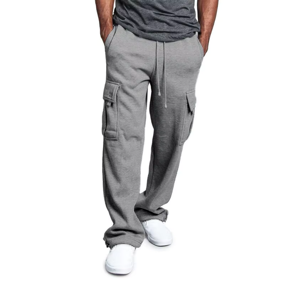 Levoire | Pantalons De Survêtement Cargo Hommes Gris