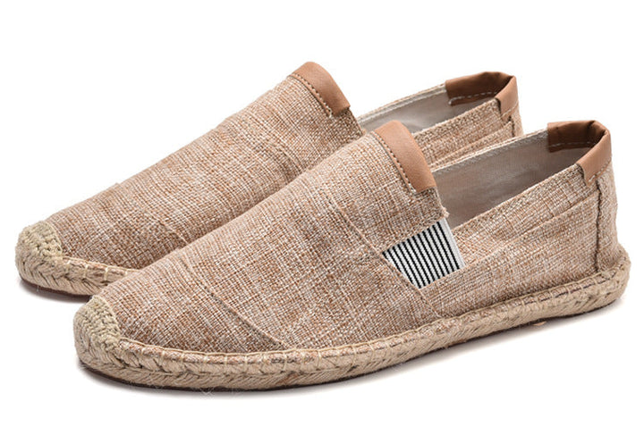 Levoire | Élégant Mocassin En Toile Léger Pour Hommes