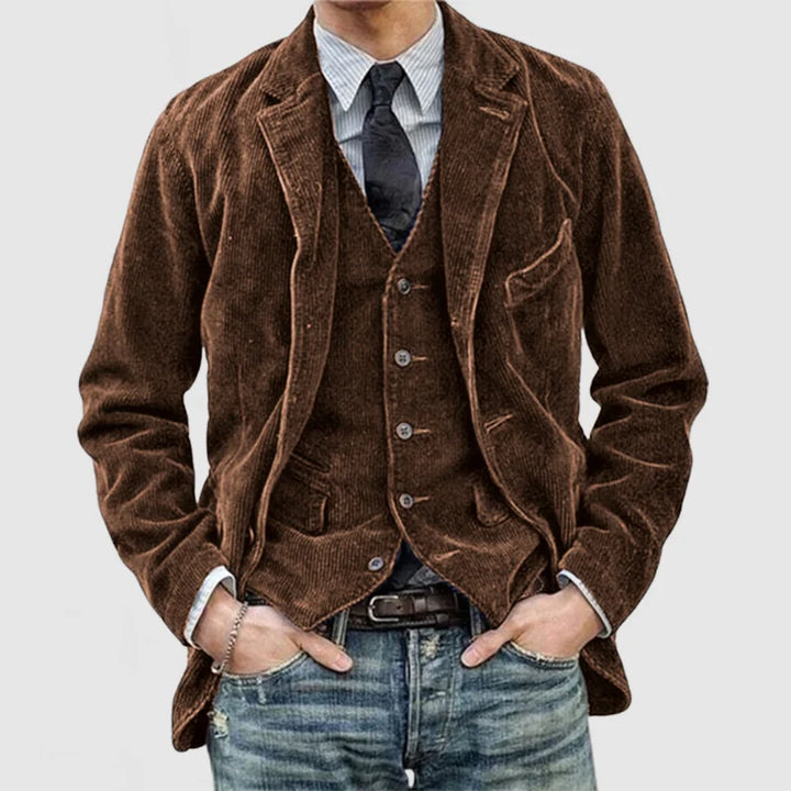 Levoire | Blazer Et Gilet Braun