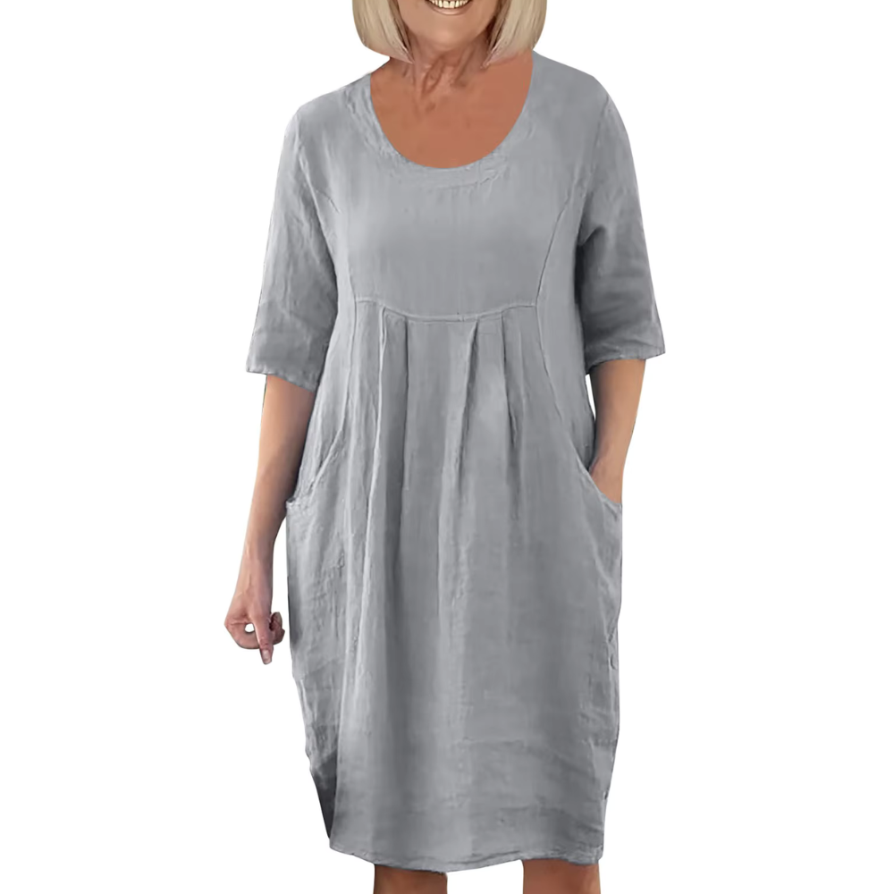 Levoire | Robe Élégante Légère Gris