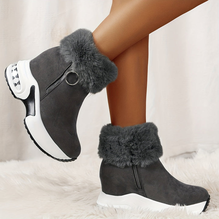 Levoire | Bottines Chaudes Avec Fourrure