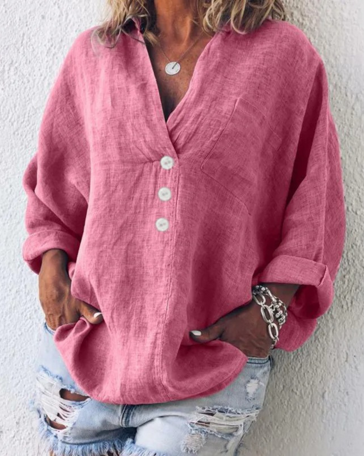 Levoire | BLOUSE AU STYLE IBIZA Rosa