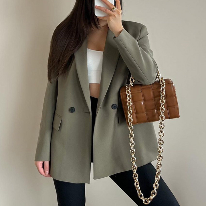 Levoire | Blazer Long Tendance Confortable Pour L'Automne