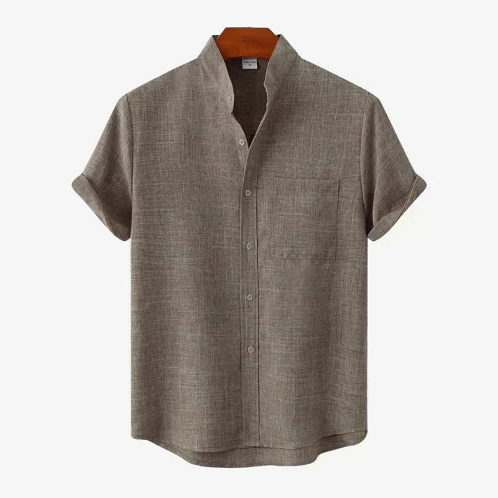 Levoire | T-Shirt De Luxe À Manches Courtes Khaki