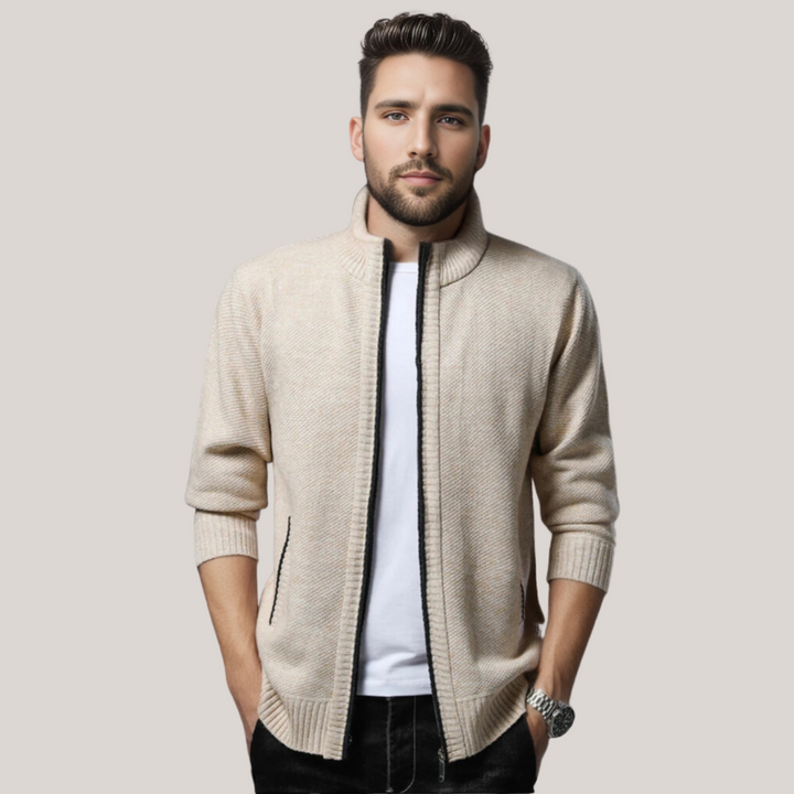 Levoire | Veste En Tricot Moderne Pour Hommes