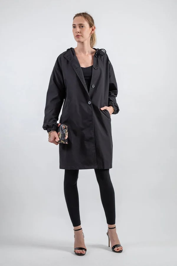 Levoire | Veste Coupe-Vent Avec Capuche Pour Un Usage Quotidien