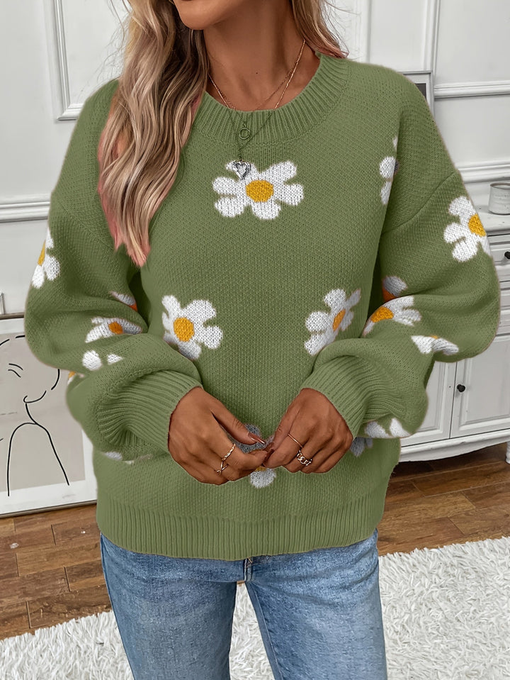 Levoire | Pull Avec Motif Floral
