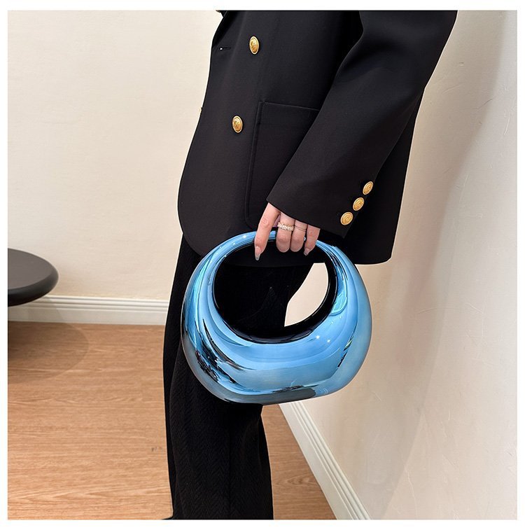 Levoire | Sac En Acrylique, Sac De Soirée En Forme De Lune, Bandoulière