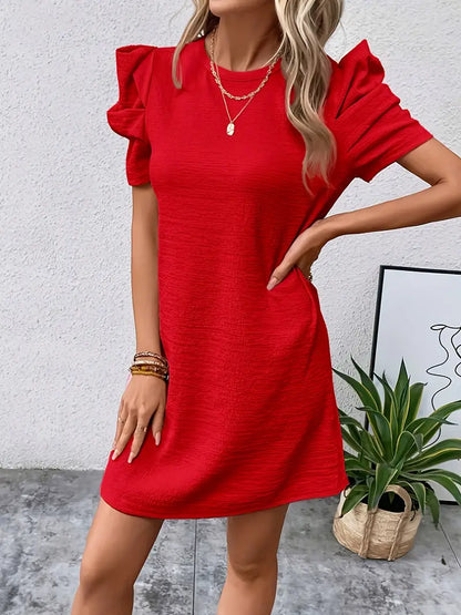 Levoire | Robe élégante à encolure ronde