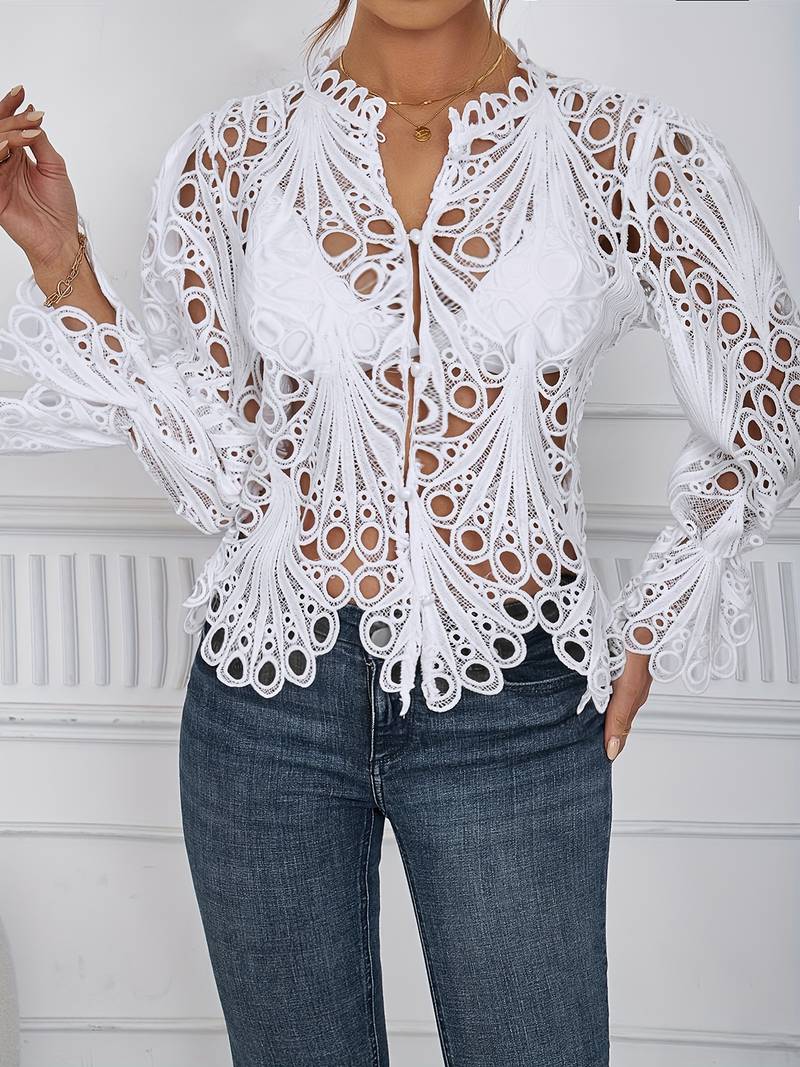 Levoire | Blouse Asymétrique Avec Découpes