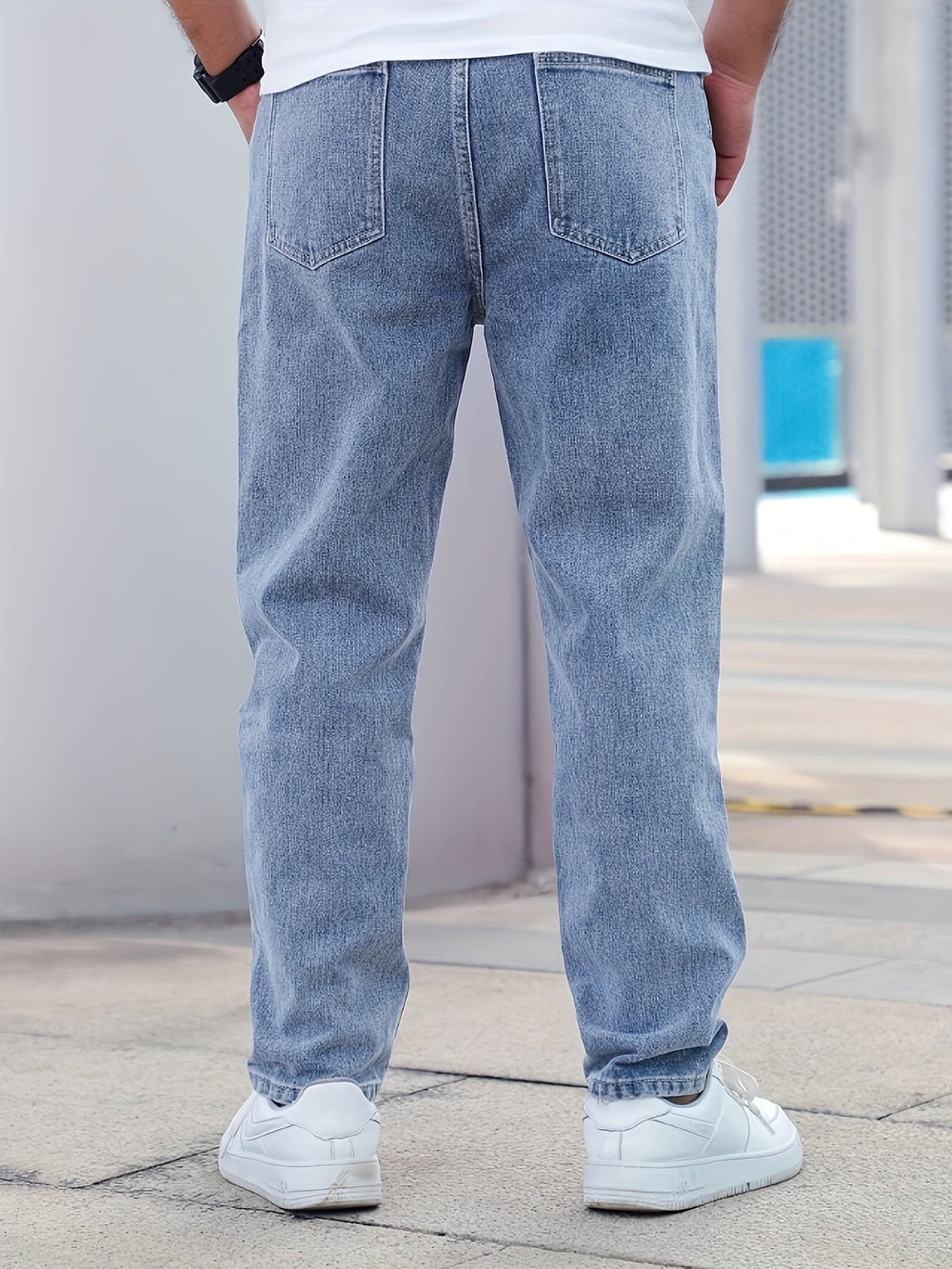 Levoire | Jeans Classiques Pour Hommes En Couleur Unie