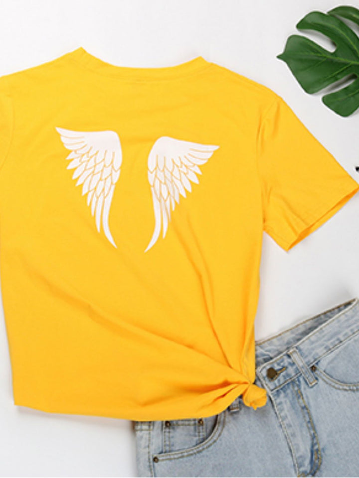 Levoire | Perfee ANGEL Col rond T-shirt à manches courtes